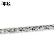 3mm 20cm luxury tennis bracelet silver