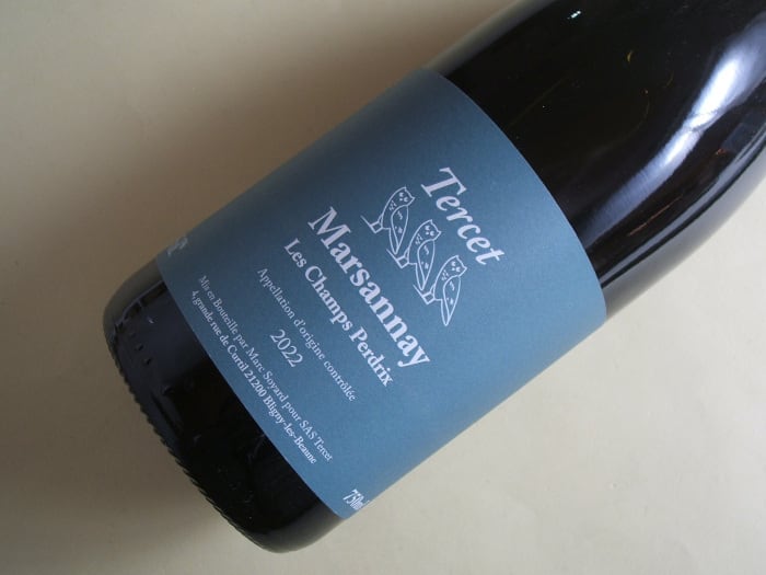 マルサネ シャン・ペルドリ 赤 2022年 メゾン・テルセ(マルク・ソワイヤール)