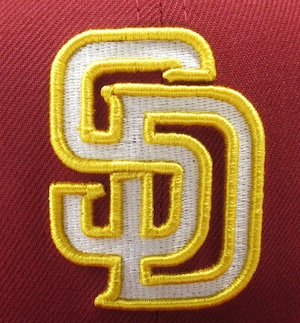 Exclusive NEW ERA 59fifty San Diego Padres　サンディエゴ パドレス　BRICK RED