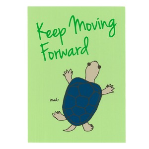 Keep moving forward（green）