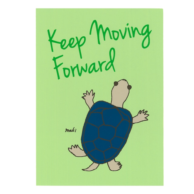 Keep moving forward（green）
