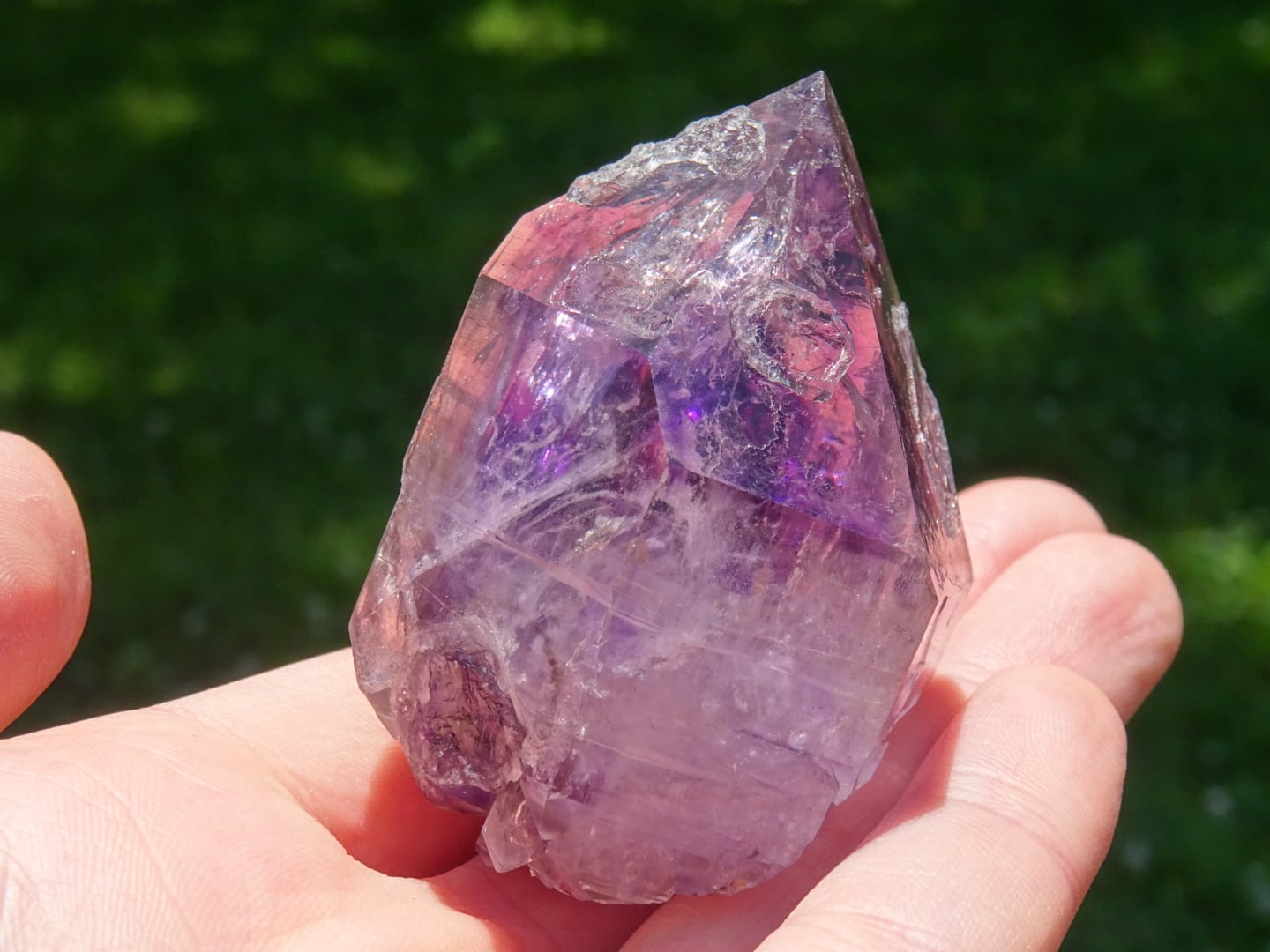 大きなエレスチャル水晶 ブランドバーグ産 新着情報☆見応えありすぎ