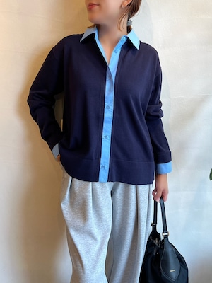 【再々入荷】ADAWAS / レイヤードディティールシャツ