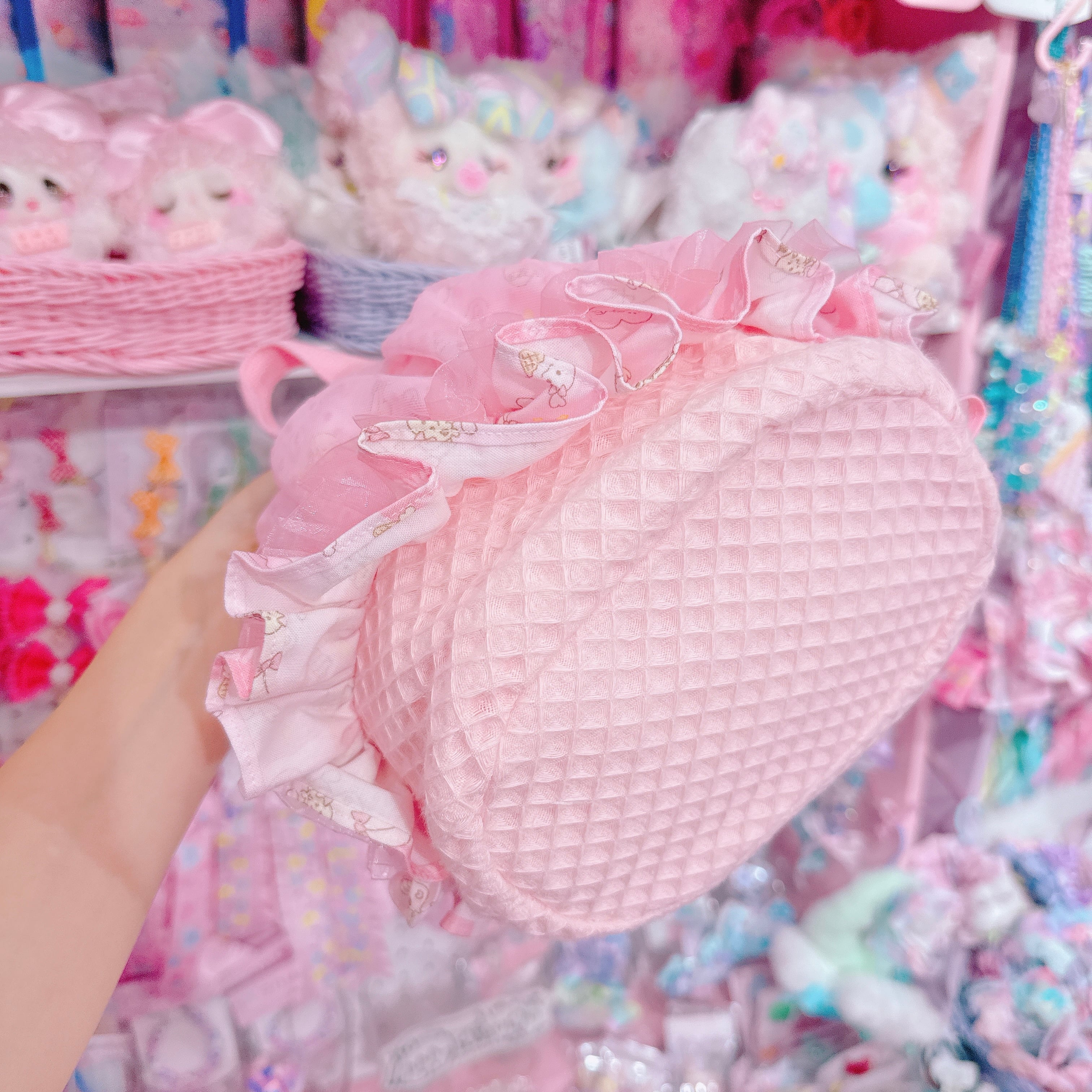 【N8】8-14アイスみたいな巾着バッグ