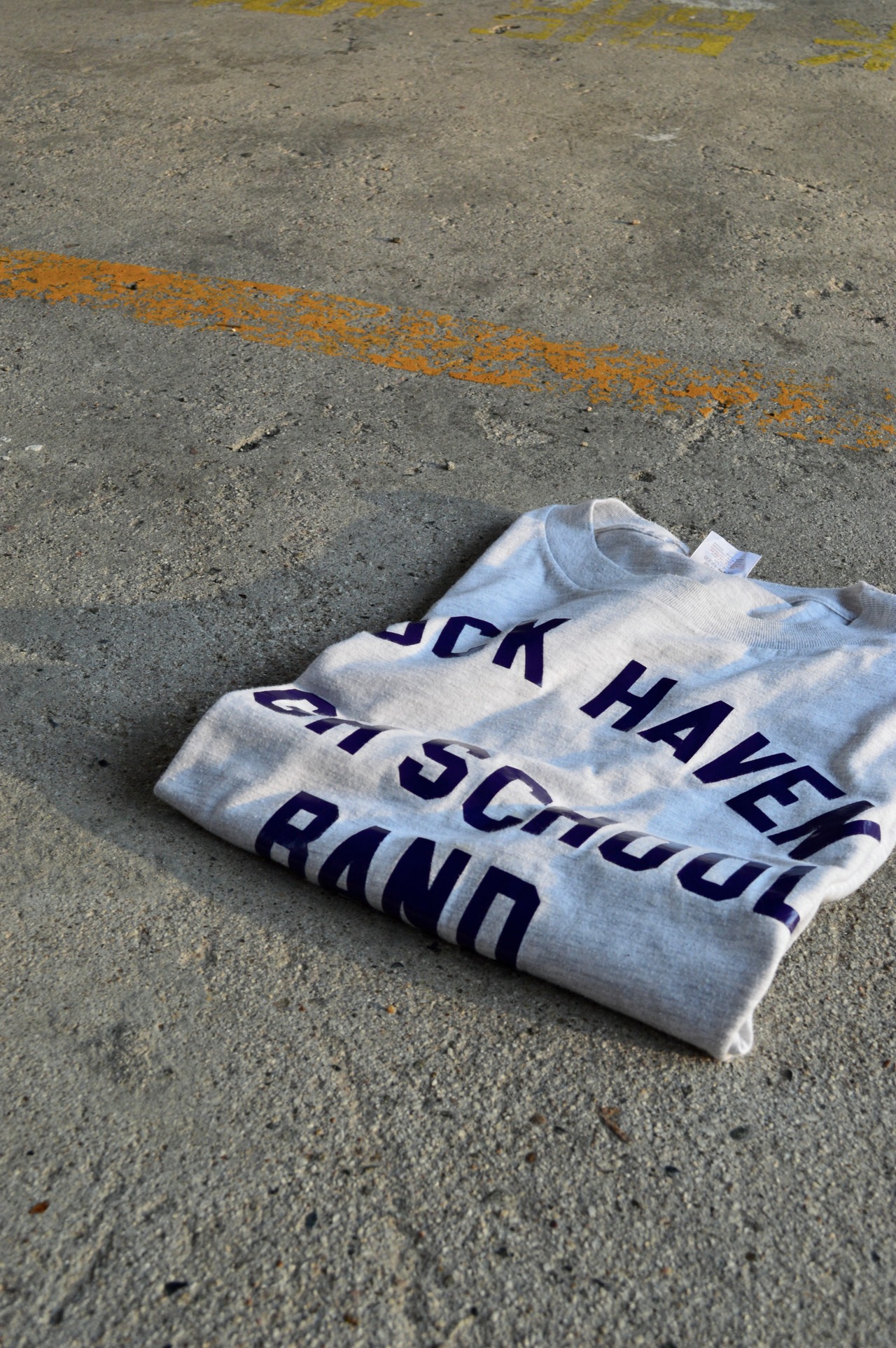 MILLER From USA Old Collage Laver Print Tee Made in USA Single Stitch Ash White ミラー 90s プリントT USA製 シングルステッチ