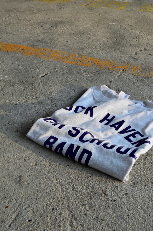 MILLER From USA Old Collage Laver Print Tee Made in USA Single Stitch Ash White ミラー 90s プリントT USA製 シングルステッチ