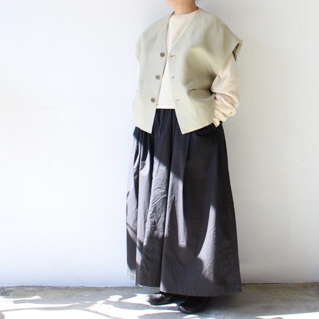 HAVERSACK クロップドスウェットクルーL/S Cropped Sweat Crew | C