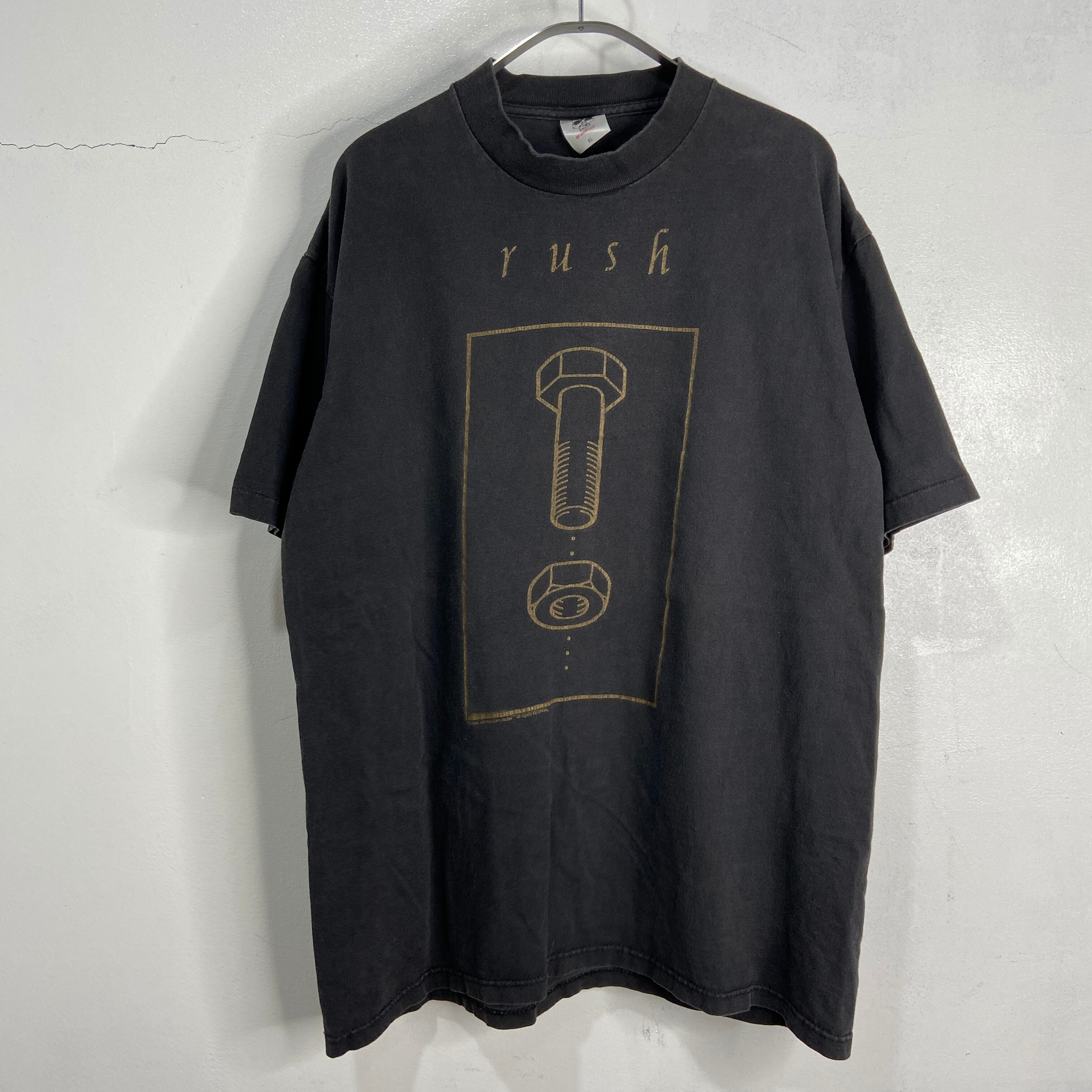 90s USA製 rush ラッシュ バンドTシャツ ツアーT ブラック XL | 古着屋 Uan