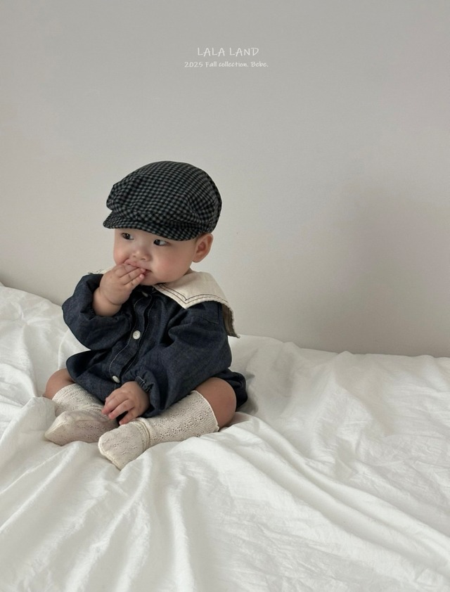 【即納】（bebe）denim sailor suit
