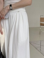 【新作5％OFF・3日間】美ライン・Pin-tuck Wide Slacks_3colors
