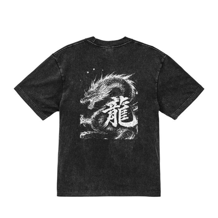 受注品】【yokAI-Art×大怪店】yAI_23 夜行さんTシャツC (白)／XS~3XL