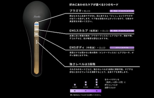 フェイスメイク　プラズマエステブラシ