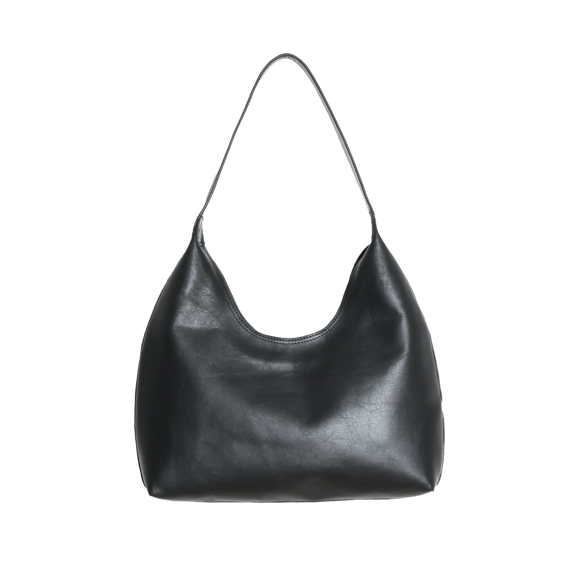 real leather round design one handle bag [wam3] / Y2401FRB27