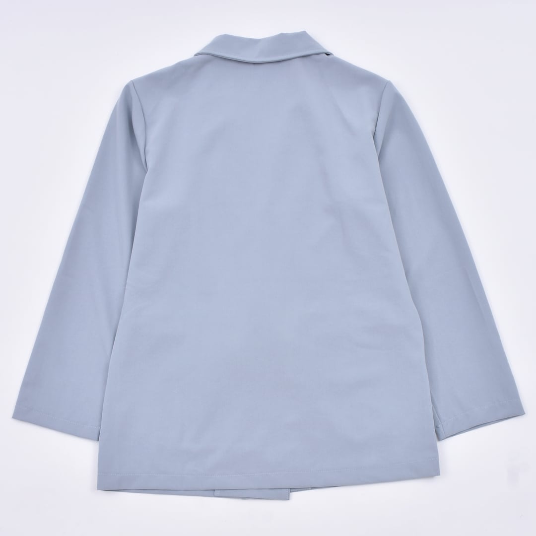 2点セット ジャケット×フレアパンツ セットアップ