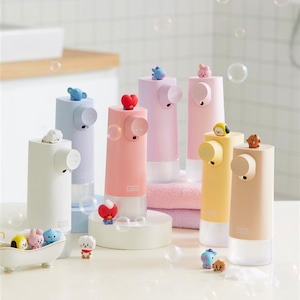 【韓国限定】BT21 auto hand soap dispenser 2types / オート ハンドソープ ディスペンサー 自動 雑貨 BTS 防弾少年団