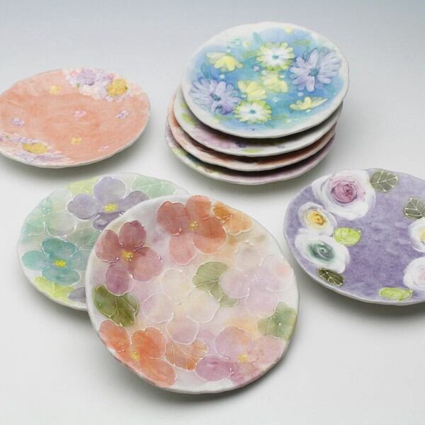 1592 香蘭社 花型皿 26cm 1592 香蘭社 花型皿 26cm 1592 香蘭社 花型