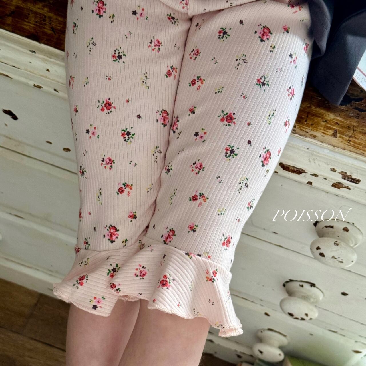 «sold out»«ジュニアサイズあり»«poisson» アレーパンツ 2colors