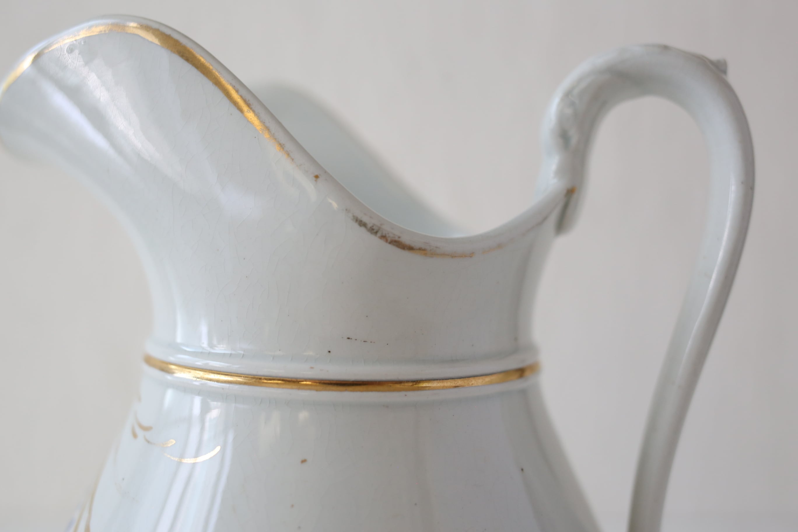 フランス アンティーク J. Vieillard & Cie Bordeaux ハンドペイント