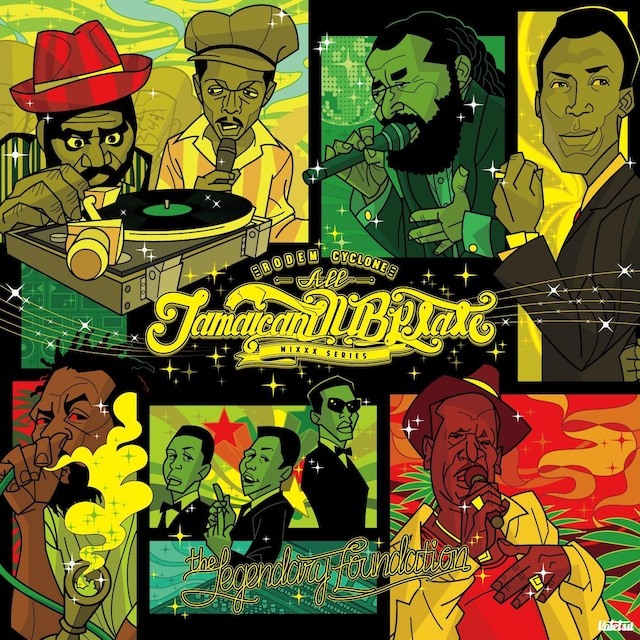 ALL JAMAICAN DUB PLATE MIX SERIES -THE LEGENDARY FOUNDATION- / RODEM CYCLONE