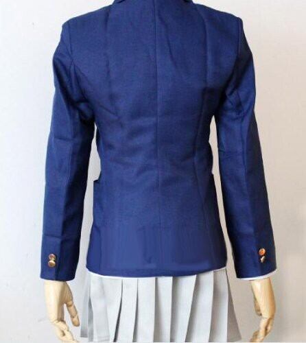 K2400 けいおん!(K-ON!) 秋山 澪（あきやま みお） 制服4点セット 風