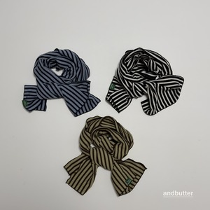 送料無料【予約】ANDBUTTER/Cotton Muffler