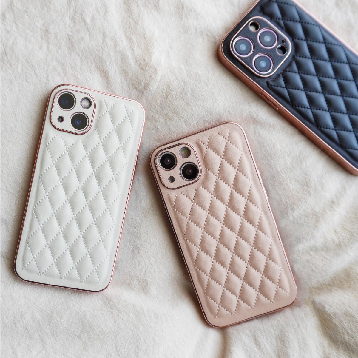 iPhoneケース キルティング iPhone15 ケース スマホケース iPhone14 