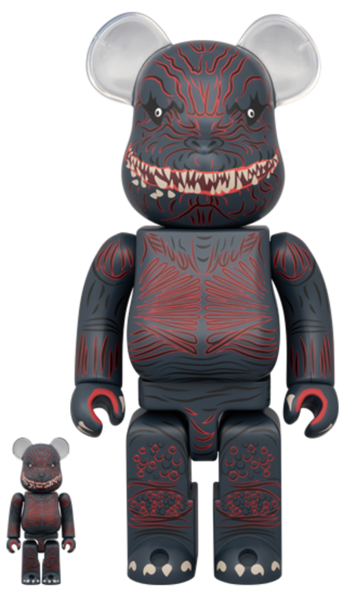 メディコム BE@RBRICK ベアブリック 100% & 400% シン・ゴジラ ゴジラ (2016) 未開封 4号店商品