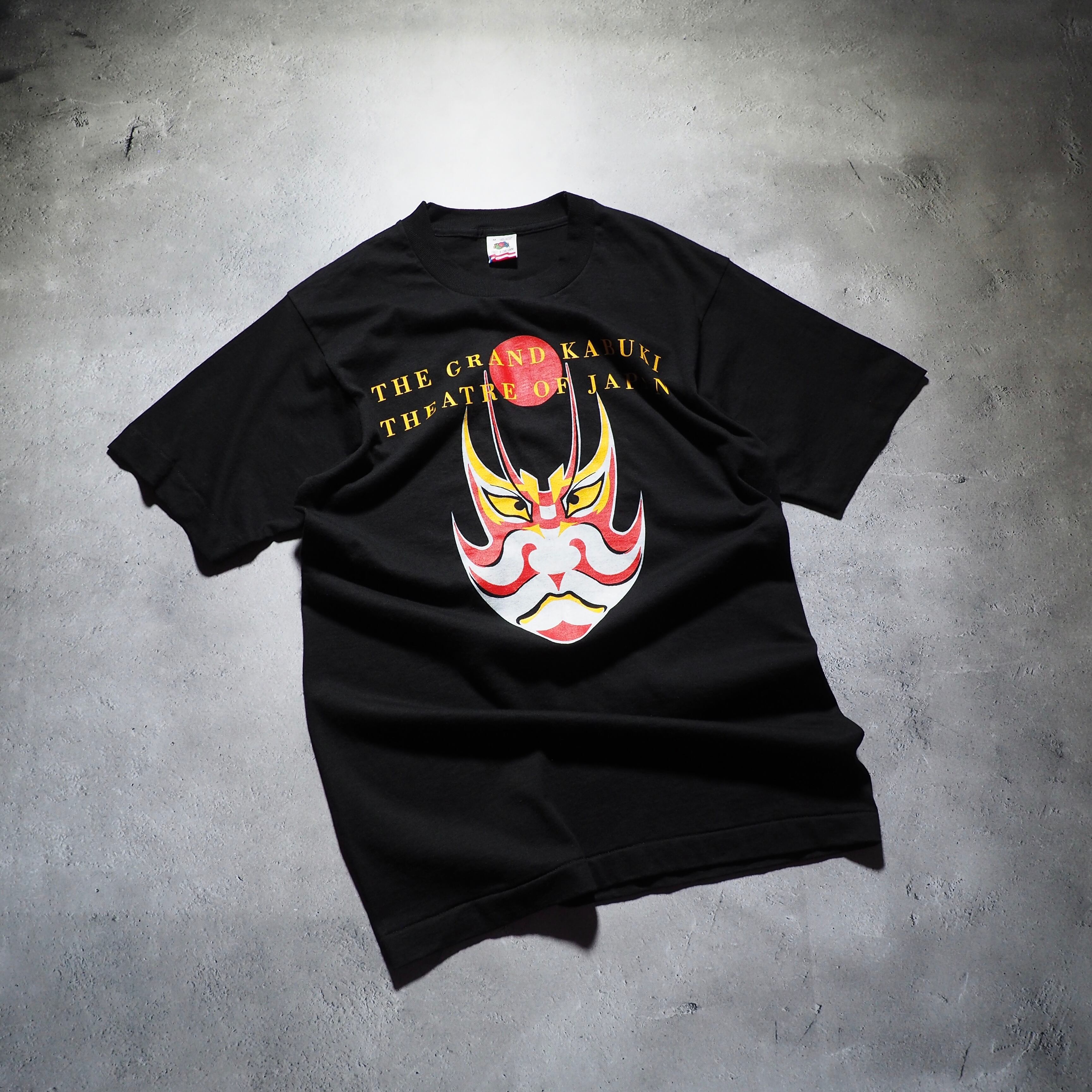 1990s ” 歌舞伎 - KABUKI ” Usa Tour printed vintage Tee (made in Usa)