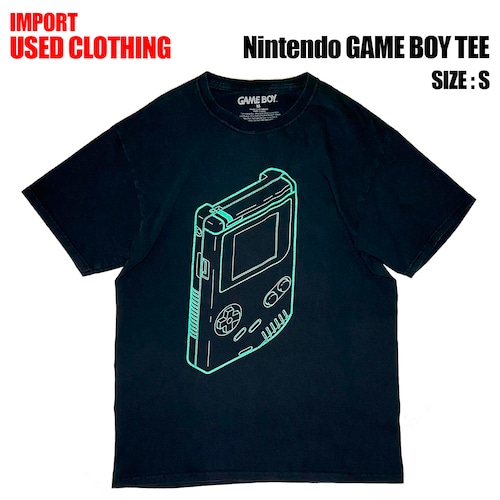 【IMPORT古着】Nintendo GAME BOY TEE (size S)