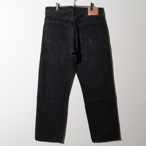 美品 38×30 501-0660 USA 97年 サルファーブラックデニムパンツ Levi’s リーバイス 黒