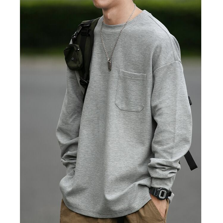 ★ROUND NECK CASUAL WILD BOTTOMS T-SHIRT　　　32313