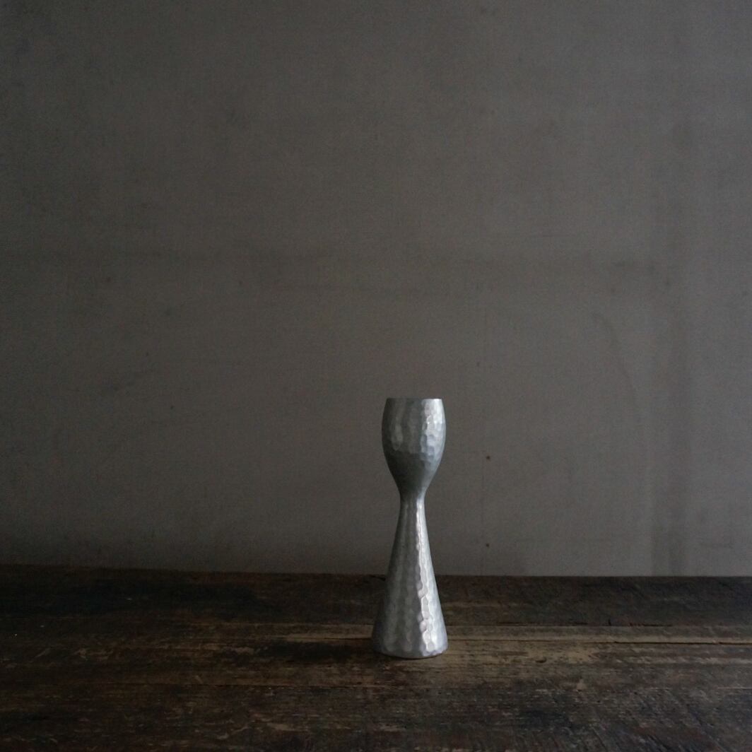 ノルウェー　トンスベルグ　ピューターキャンドルスタンド未使用品 ノルウェー トンスベルグ ピューターキャンドルスタンド未使用品