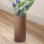 小石原焼 蔵人窯 筒花瓶 飛び鉋 Koishiwara-yaki Flower vase  #315