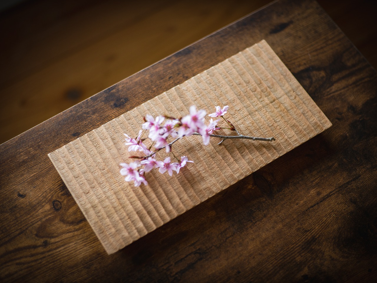 TSUKI-JIRI WOOD PLATE M oak-Ridged・画像4