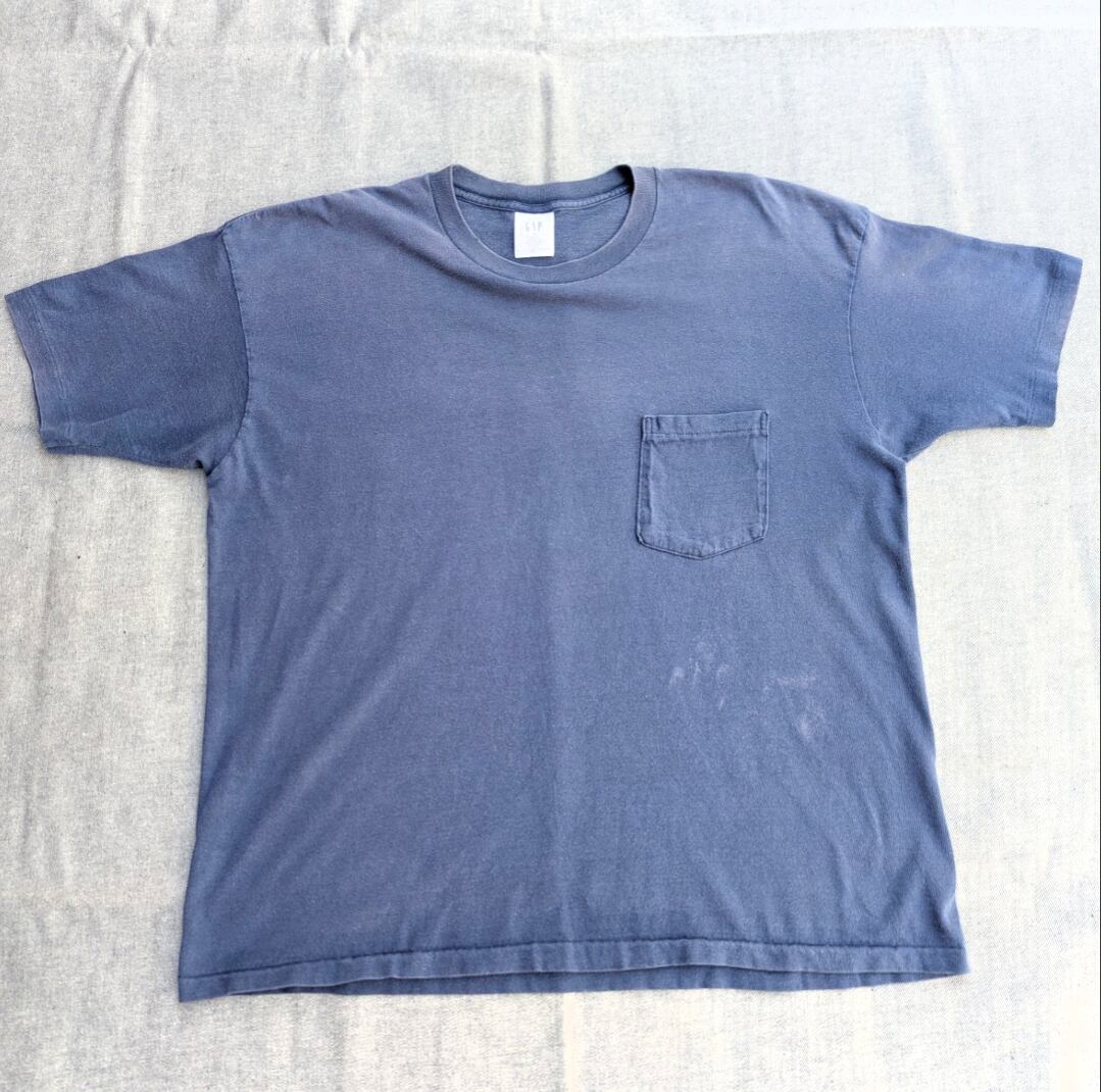 old gap blank pocket tee 小岩店