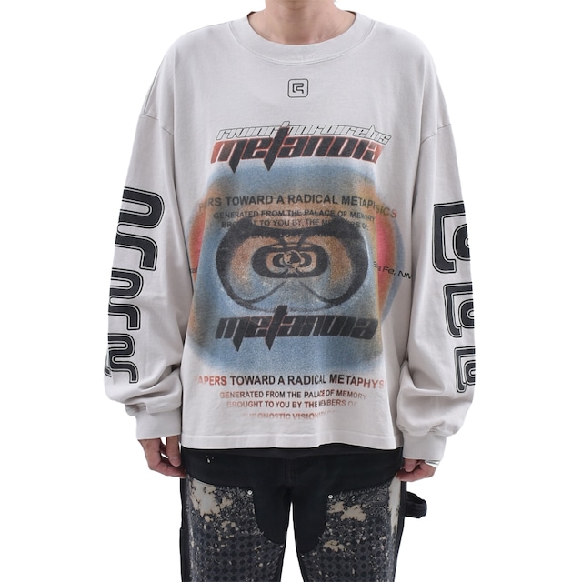【RRR123】DIVINITY PAPER GARDEN LS TEE