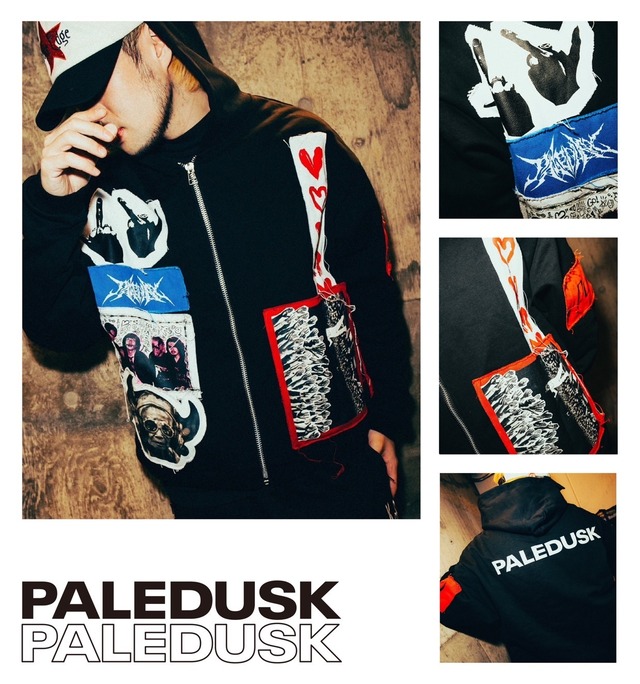 PD PATCHWORK HOODIE | PALEDUSK STORE 