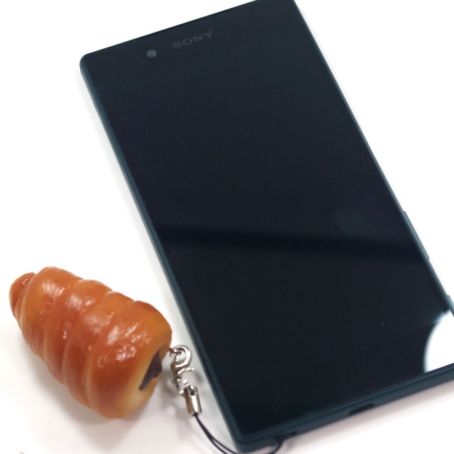 食べちゃいそうな チョココロネ 食品サンプル キーホルダー ストラップ