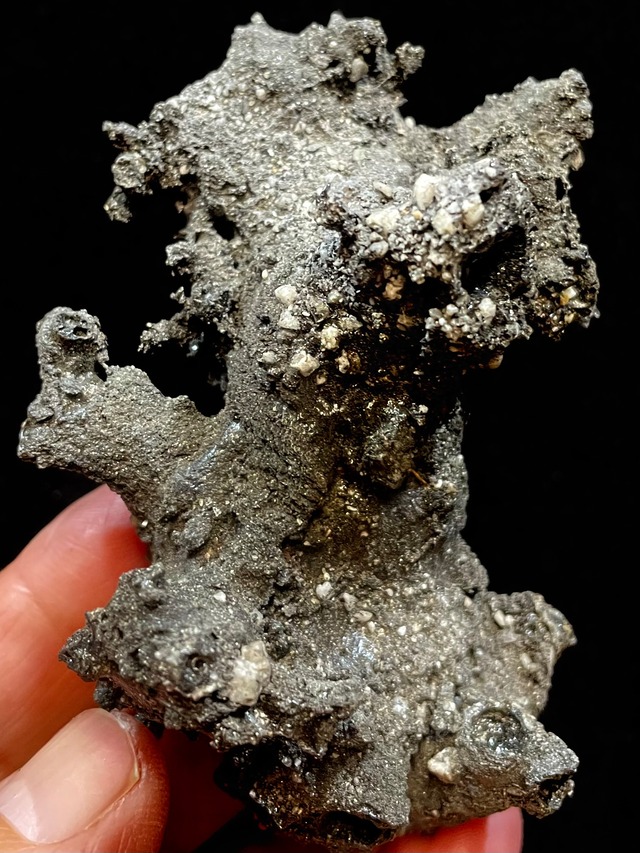 5) 神々からの神聖な導き！超ライトニング・ストーン「ブラック・フルグライト」大型