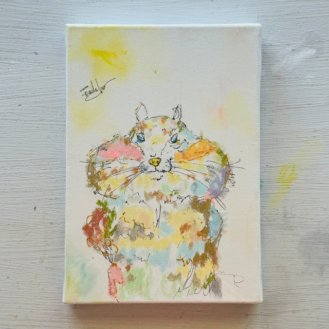 「ぼくは何も食べてません！」リス