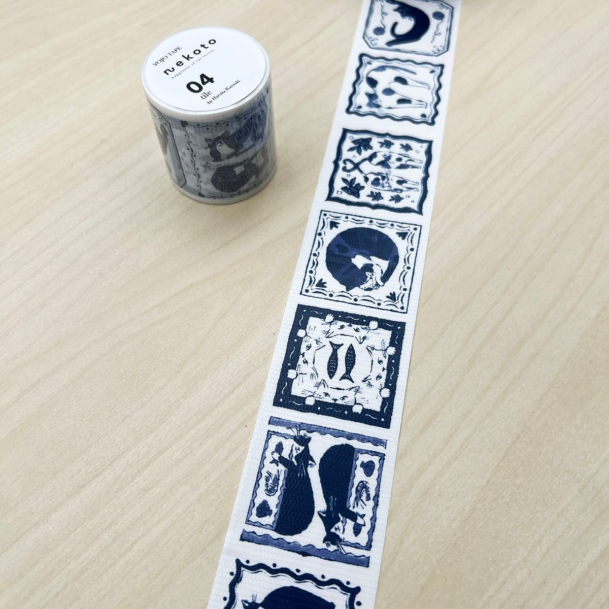 nekoto 贈りたくなる養生テープ 04 tile | nekoto