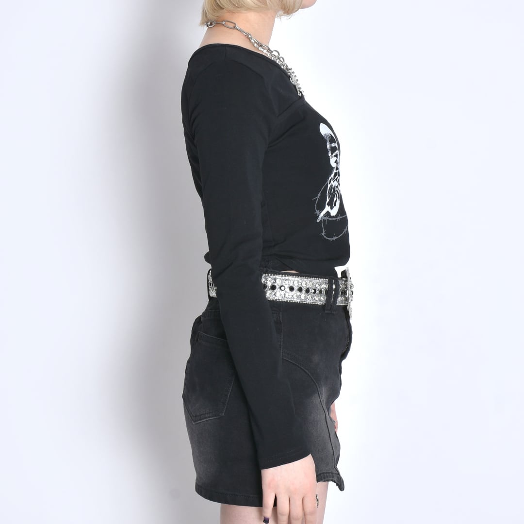 Butterfly ベルトワンショルピタロンT | VOLCAN&APHRODITE