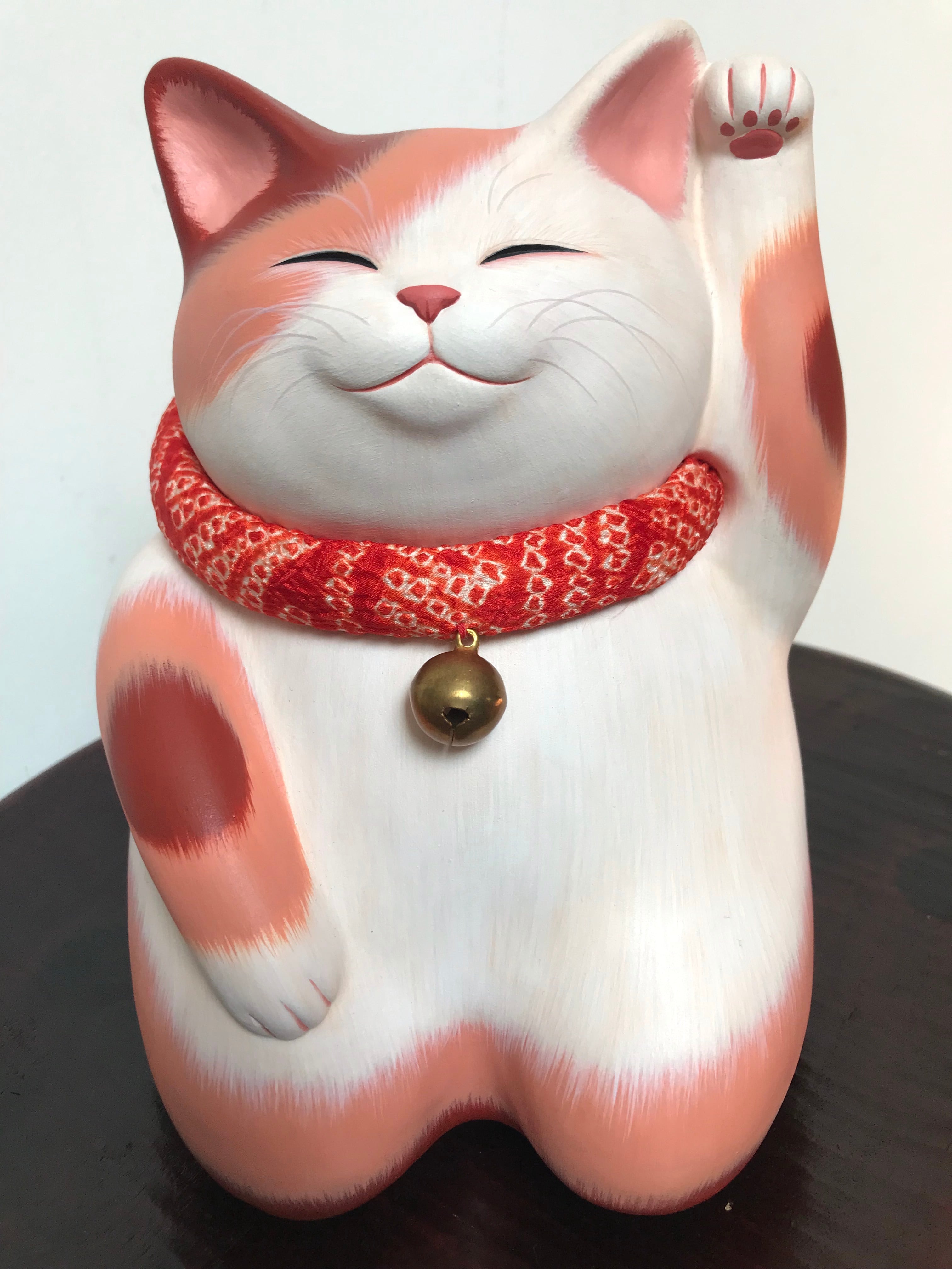 左手挙げ 招き猫｜もりわじん | manekinekoya