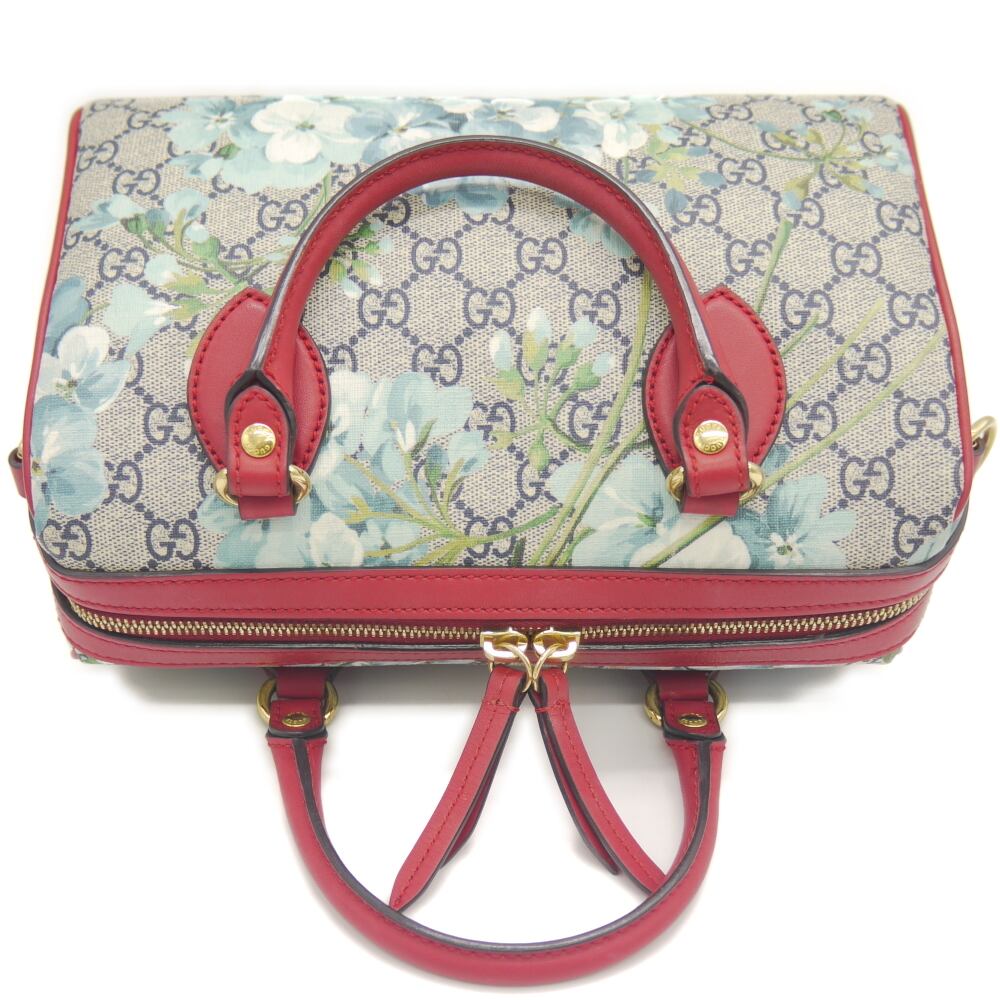 GUCCI グッチ GGブルームス ミニボストンバッグ ハンドバッグ 2WAY