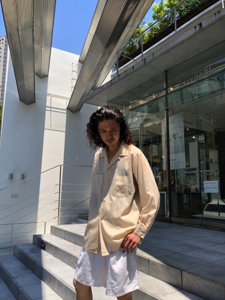 Arrow [ARROW] Vintage Open Collar Shirt [1960s-] Vintage Open