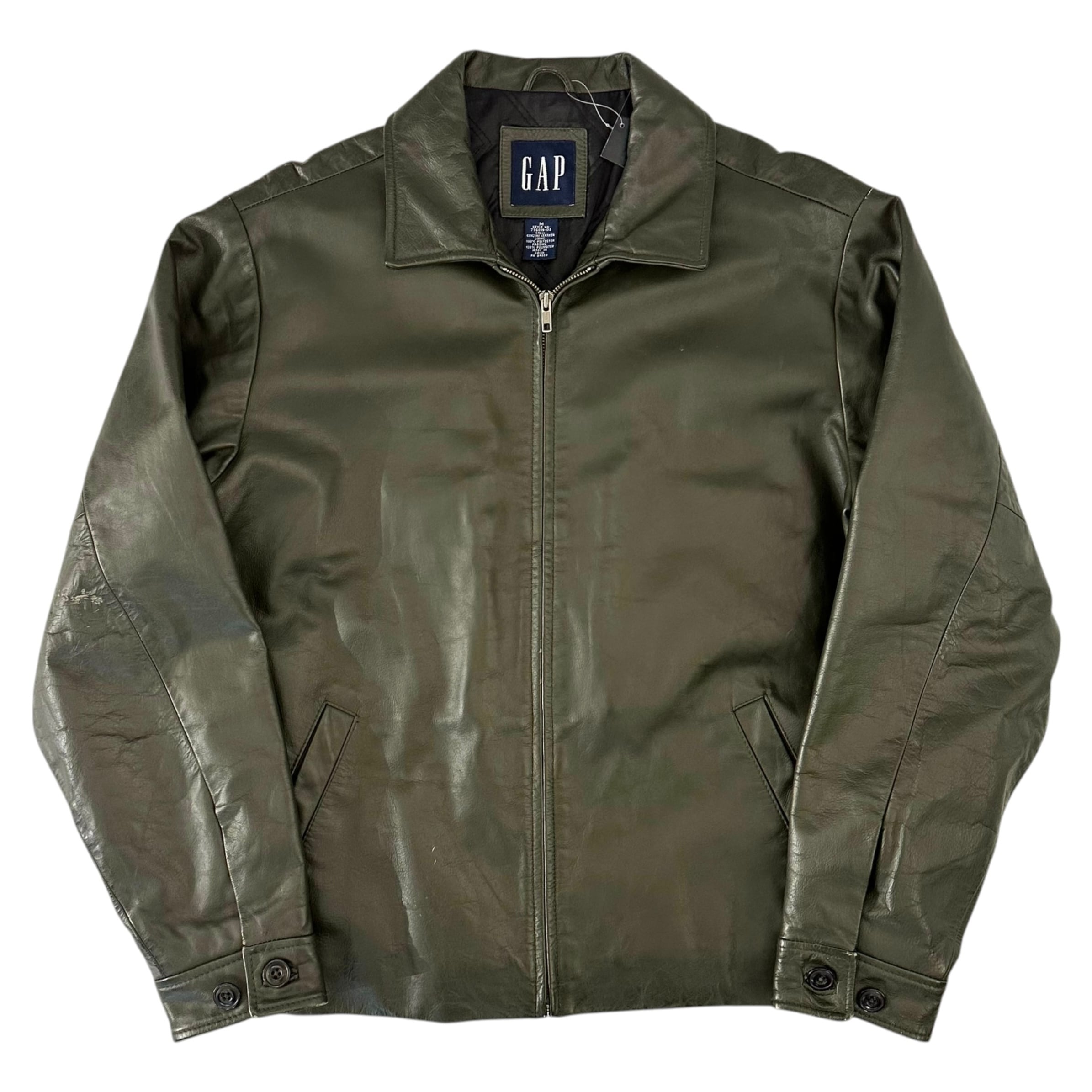 90s GAP LEATHER JACKET | BerBerJin Yuhodo