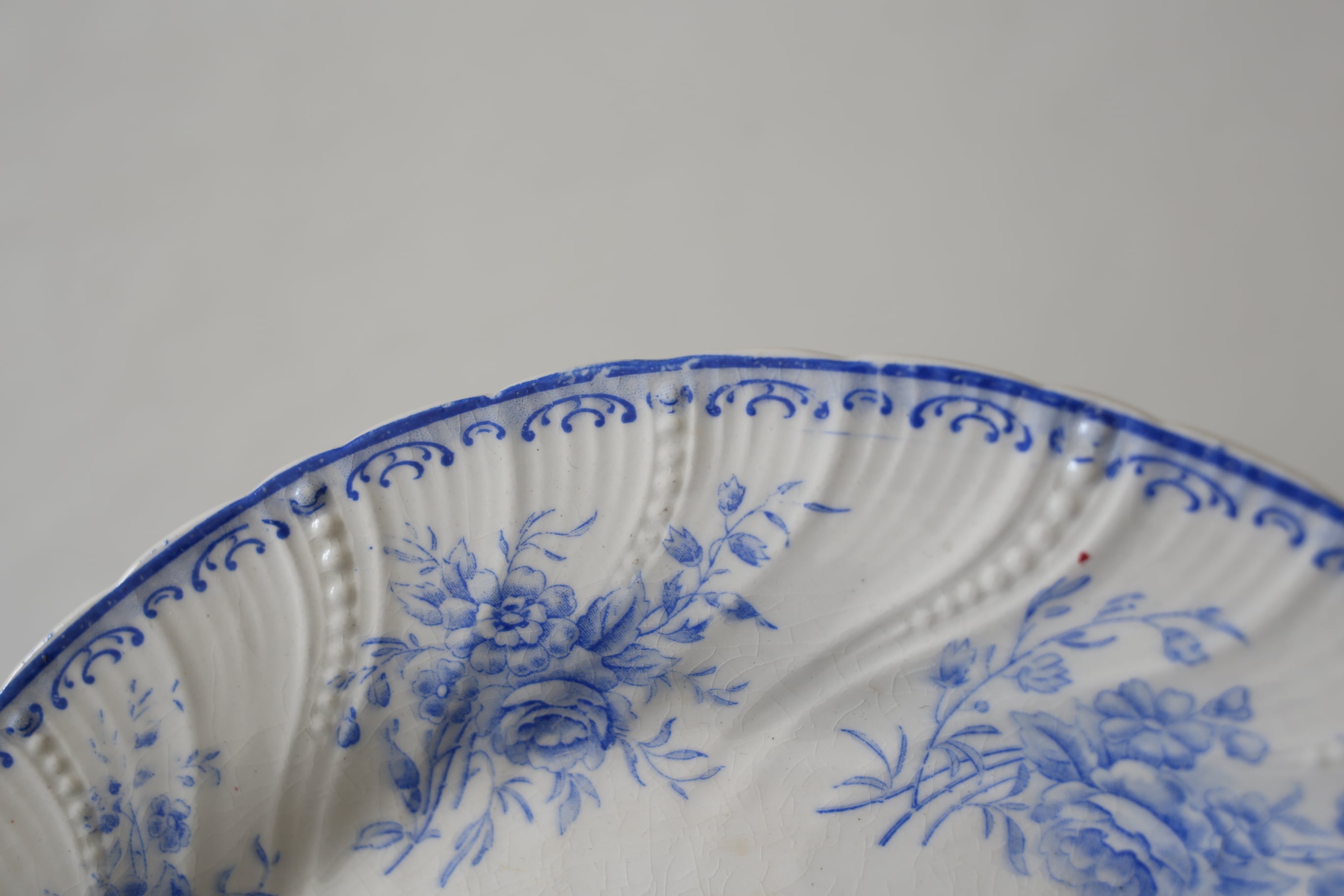 フランスアンティーク　プレート　４枚　sarreguemines　サルグミンヌ フランス アンティーク SARREGUEMINES サルグミンヌ プレート