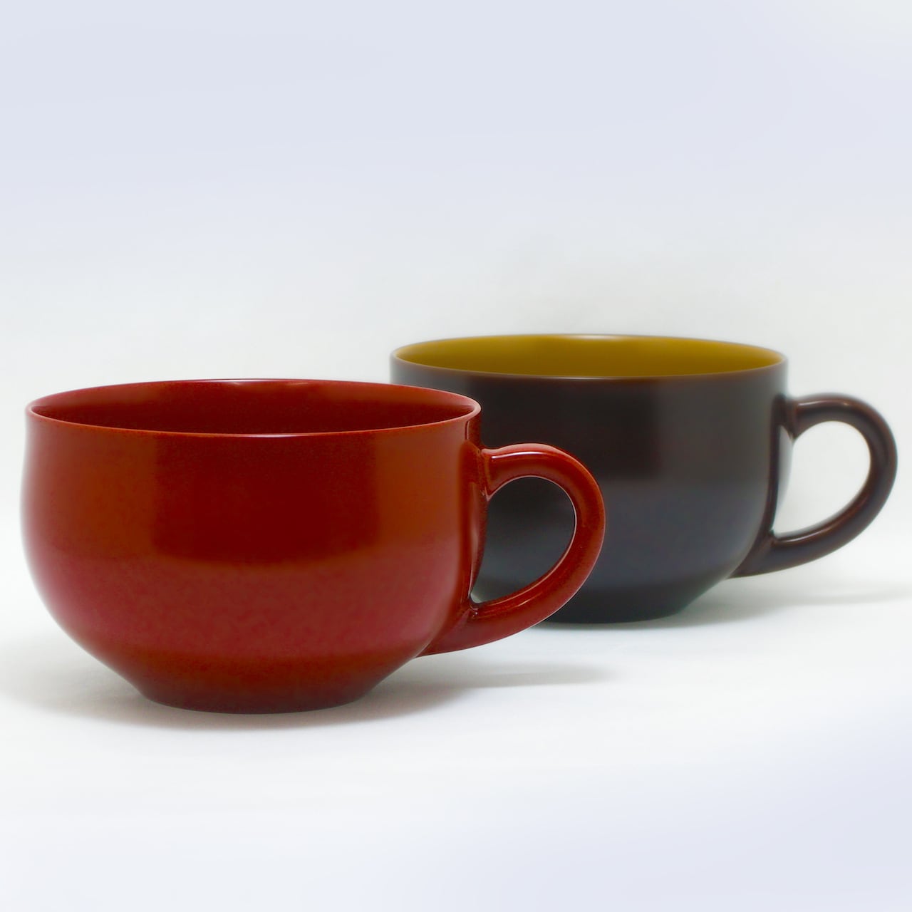 028-スープカップ 持手付 本朱塗 | 輪島塗の老舗 輪島屋善仁 Online