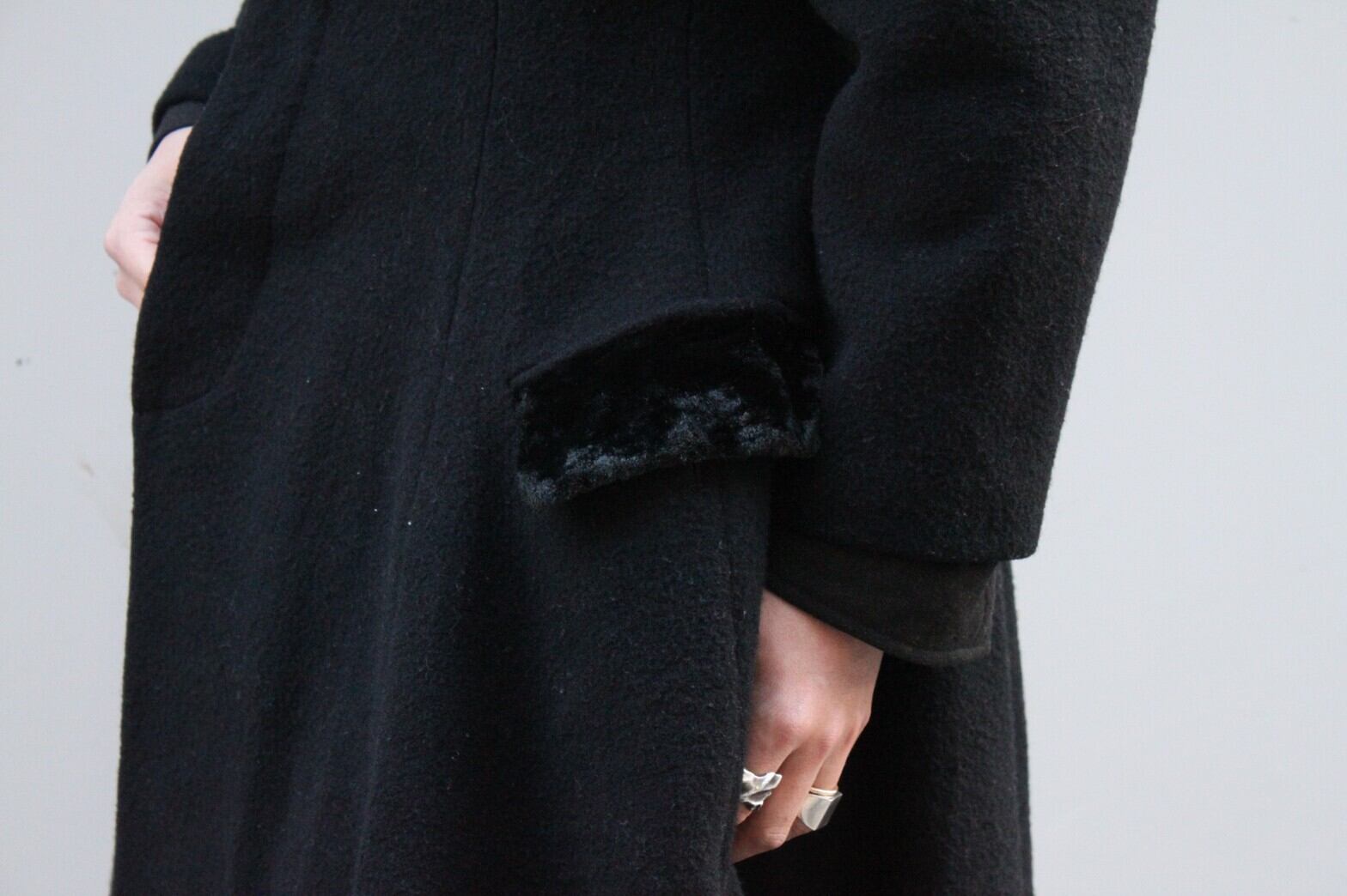 90s (1997) COMME des GARCONS Archive Wool Coat | VOLAR