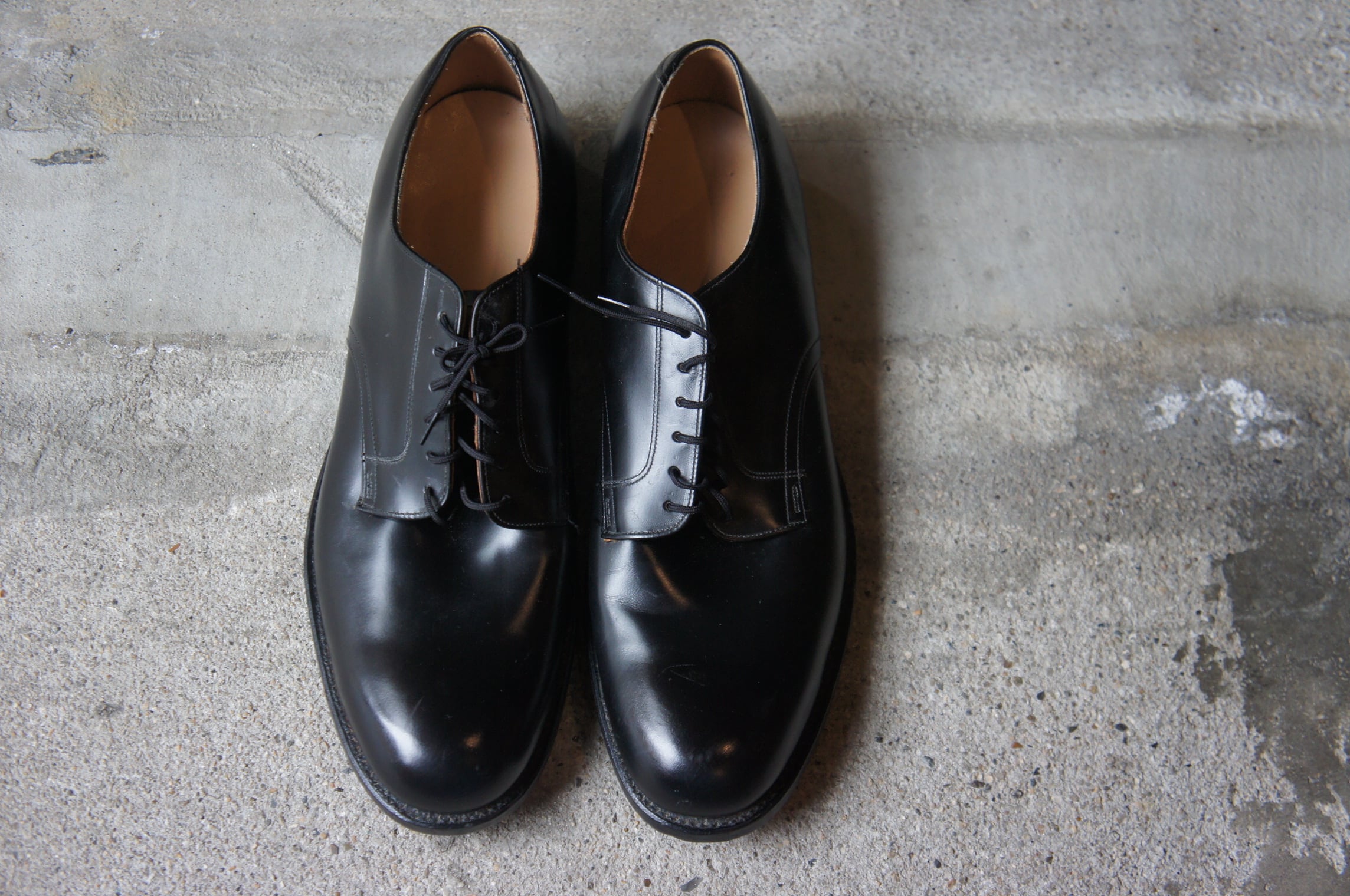 NOS 70s service shoes by D.J.LEAVENWORTH
